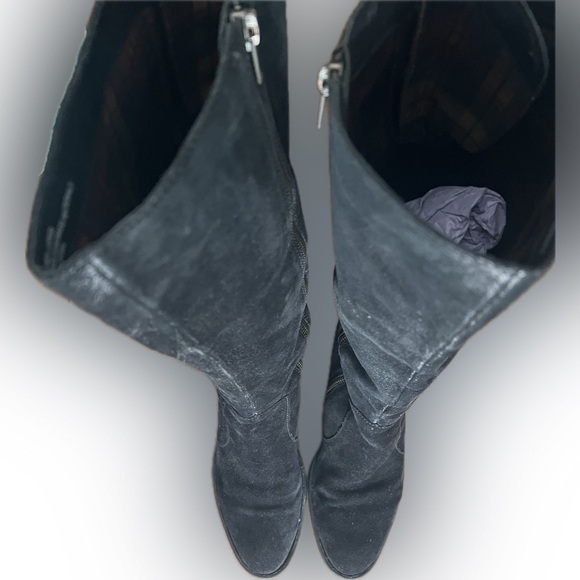 Born Black Suede Boots - Picture 5 of 9